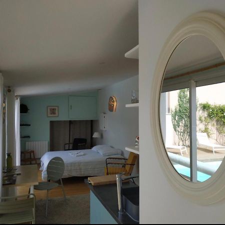 Chambre Studio Independante Au Calme Vue Sur Piscine Teyran Экстерьер фото