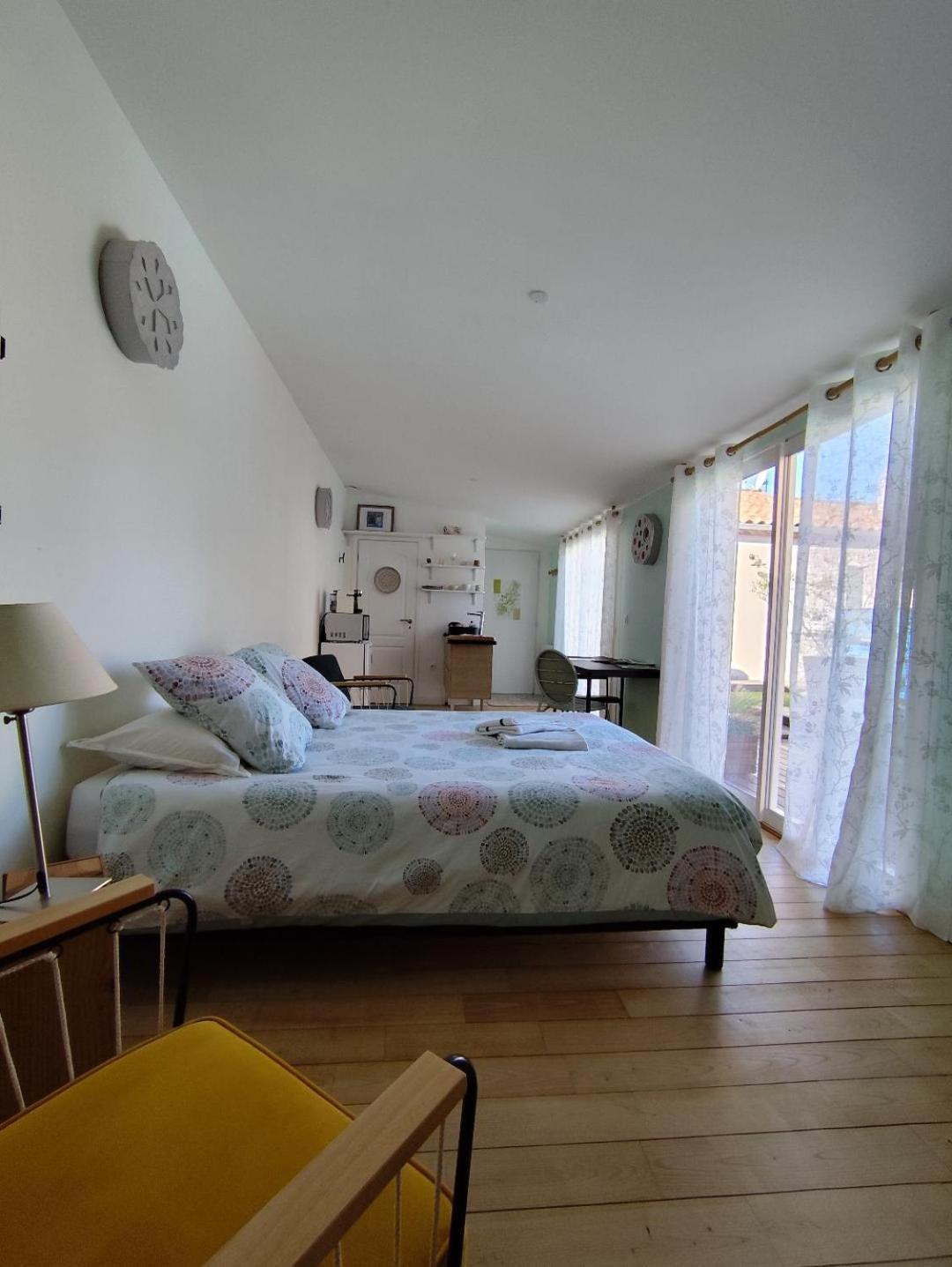 Chambre Studio Independante Au Calme Vue Sur Piscine Teyran Экстерьер фото